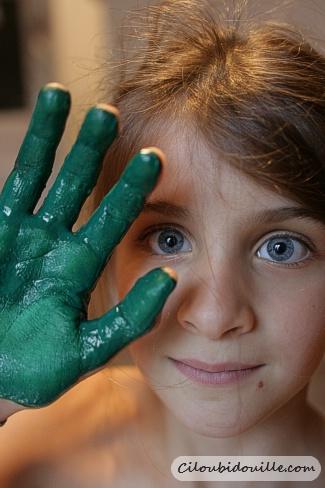 Hacer un árbol de Navidad con los niños