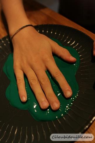 Hacer un árbol de Navidad con los niños