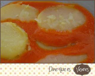 Bacalao a la Teja con costra Crujiente:  