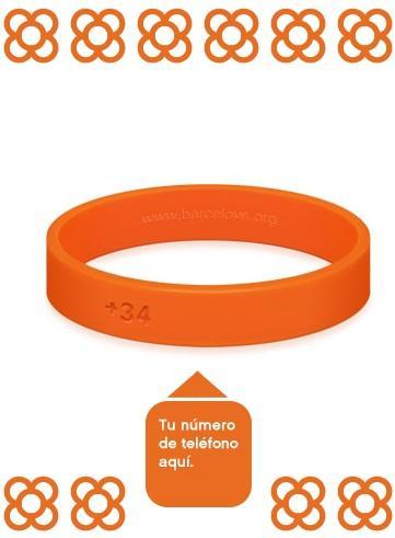 Pulseras Barcelove, grabadas en caso de que el niño se pierda