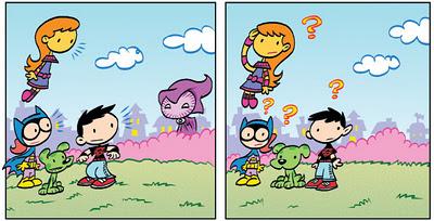 TINY TITANS: La misteriosa dama de violeta