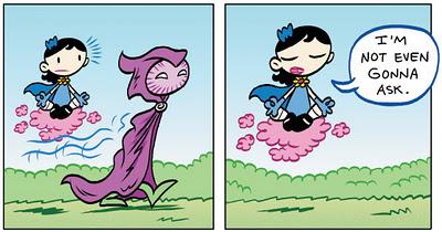 TINY TITANS: La misteriosa dama de violeta