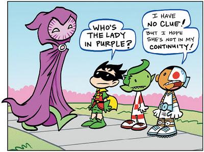 TINY TITANS: La misteriosa dama de violeta