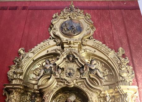 La iglesia del Convento del Espíritu Santo (6): el Retablo de San Agustín.