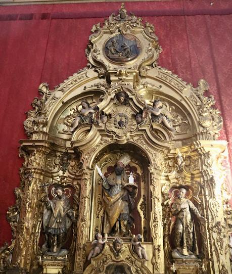 La iglesia del Convento del Espíritu Santo (6): el Retablo de San Agustín.