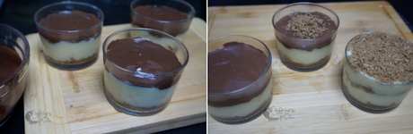 Tarta de la abuela en vasitos