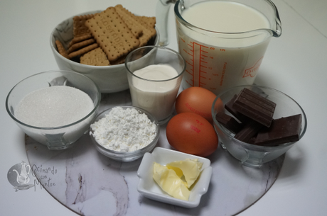 Tarta de la abuela en vasitos