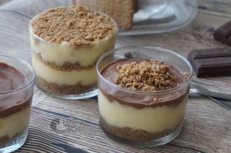 Tarta de la abuela en vasitos