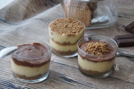 Tarta de la abuela en vasitos