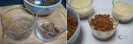 Tarta de la abuela en vasitos