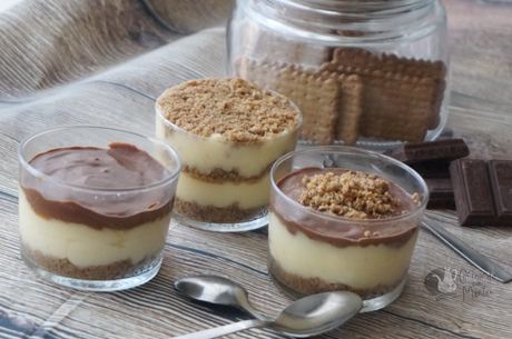 Tarta de la abuela en vasitos