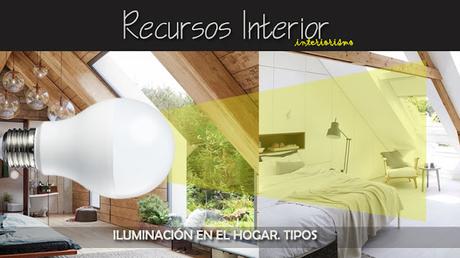 Iluminación en el hogar. Tipos