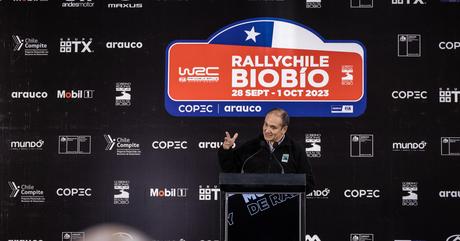 Fecha del WRC Rally Chile BioBío será presentada oficialmente en Estonia Rodrigo Diaz Lanzamiento Concepción