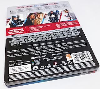 Misión Imposible 4 a 6; ediciones especiales metálicas UHD + Bluray