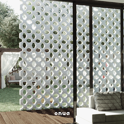 Revestimiento decorativo Cobogó de hormigón