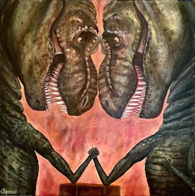 El pasado a través de las pinturas de Travis Chapman