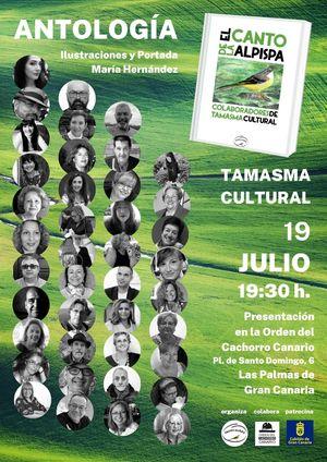 Presentación libro «El Canto de la Alpispa» de la Revista Tamasma Cultural