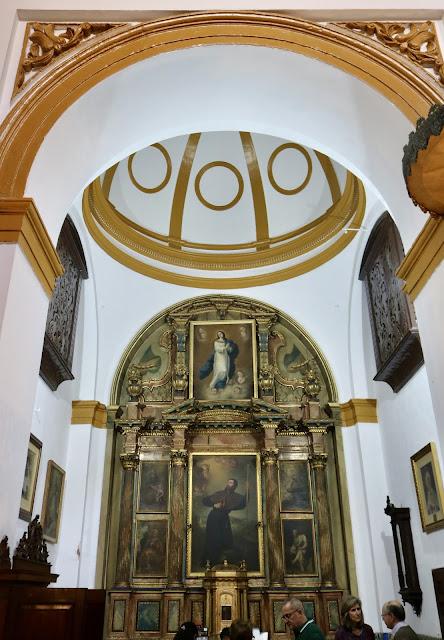 La iglesia del Convento del Espíritu Santo (9): la Capilla Sacramental.