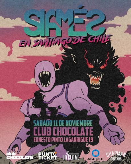 Siamés trae a Chile su especial propuesta Afiche