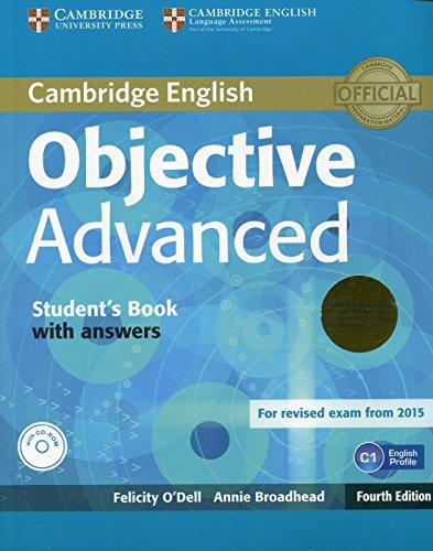 Objective Advanced Student's Book Pack (Student's Book with Answers with CD-ROM and Class Audio CDs (2)) Fourth Edition - 9781107691889 (CAMBRIDGE)