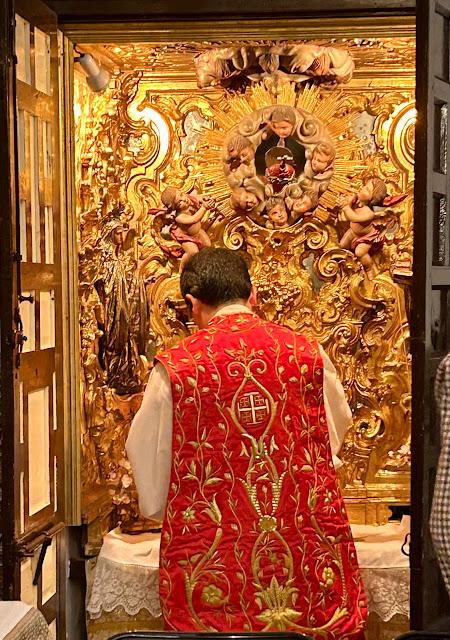 La iglesia del Convento del Espíritu Santo (10): el muro del Coro Bajo.
