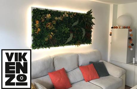 Transformando un negocio o tienda: instalando un jardín vertical artificial por Vikenzo Nature Transformando un negocio o tienda: instalando un jardín vertical artificial por Vikenzo Nature