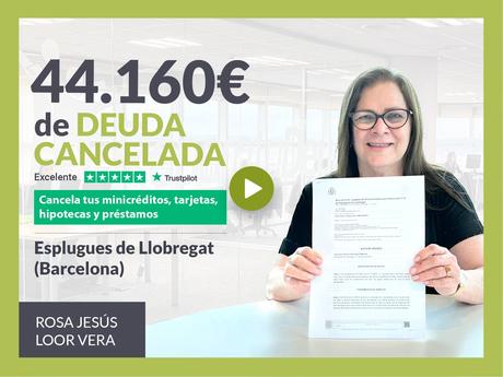 Repara tu Deuda cancela 44.160€ en Esplugues de Llobregat (Barcelona) con la Ley de Segunda Oportunidad Repara tu Deuda cancela 44.160? en Esplugues de Llobregat (Barcelona) con la Ley de Segunda Oportunidad
