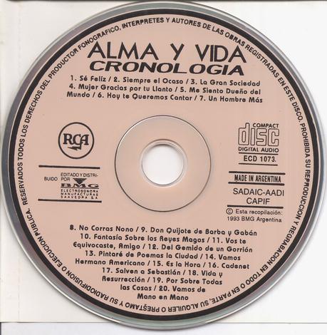 Alma y Vida - Cronología (1993)