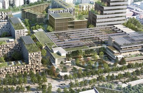 La transformación de la vieja fábrica Mercedes, en Sant Andreu en un “ecodistrito”