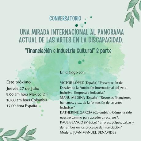 Una mirada internacional al panorama actual de las artes en la discapacidad, por Manu Medina