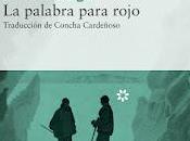 palabra para rojo (Libros Asteroide)