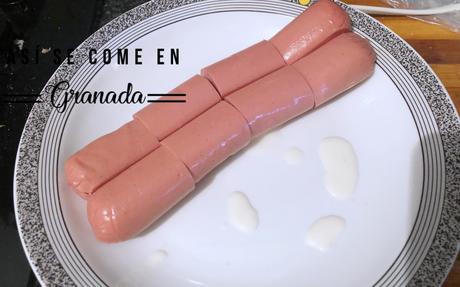 Salchichas rebozadas Salchichas rebozadas