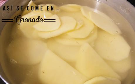 Nidos de patatas. Tapa de aprovechamiento