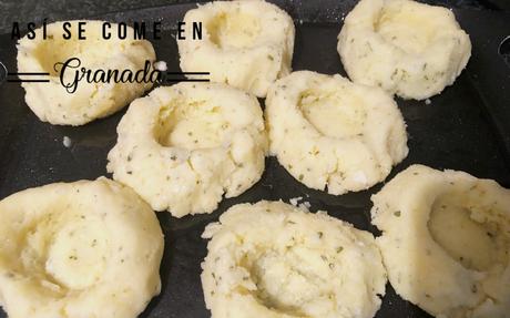 Nidos de patatas. Tapa de aprovechamiento