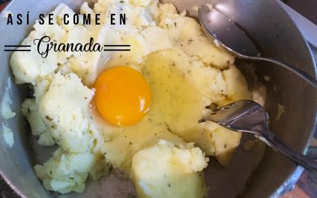 Nidos de patatas. Tapa de aprovechamiento