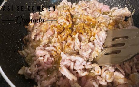 Nidos de patatas. Tapa de aprovechamiento