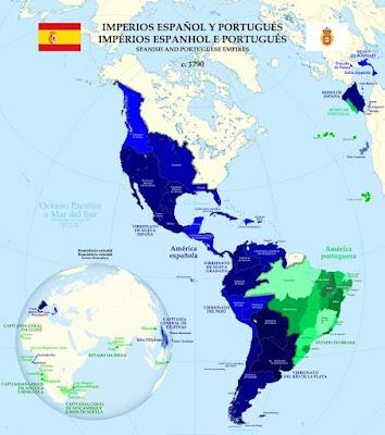 Imperios Ibéricos en América: La Corona Española y Portuguesa bajo el Tratado de Tordesillas