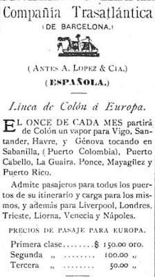 La Línea de Vapores en la Ruta Panamá-Colón: Un Viaje Histórico de Inmigrantes Iberianos