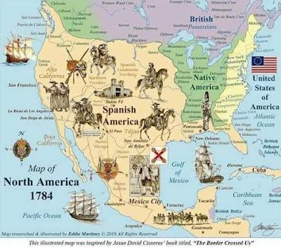 Cartografía de América del Norte en 1784: Un Vistazo al Pasado