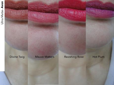 labiales ultra matte Avon argentina
