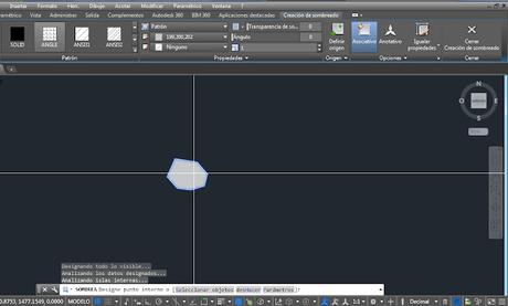 Sombrear en Autocad sin el contorno cerrado