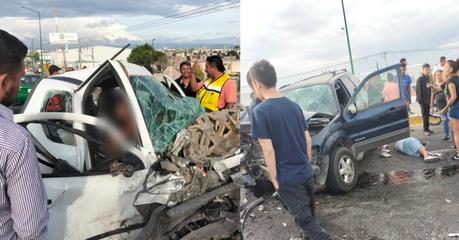 Choque fatal en la carretera Rioverde causa una muerte y dos heridos