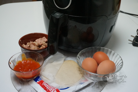 Empanadillas de atún en freidora de aire Empanadillas de atún en freidora de aire