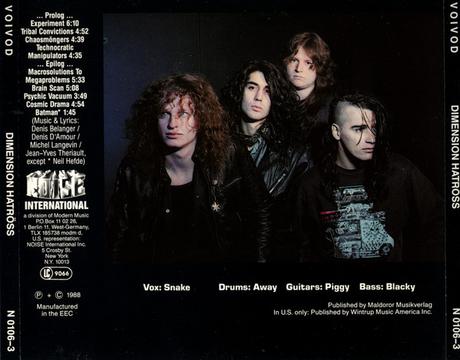 Voivod - Dimension Hatröss (1988)