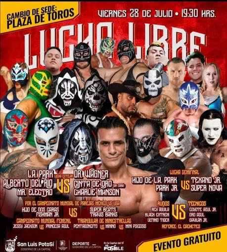 La función de lucha libre liderada por «El Patrón» Alberto del Río cambia de sede a la Plaza de Toros Monumental El Paseo