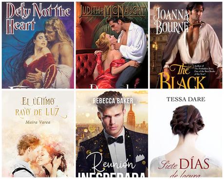 Las cubiertas de novela romántica: de torsos desnudos a diseños frescos y más modernos