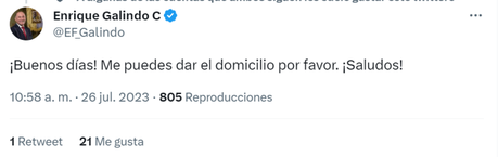 Vecino del Fraccionamiento Tecnológico se apropia de banqueta para usarla como cochera privada, provocando indignación en redes sociales