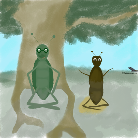 La verdadera historia de la cigarra y la hormiga