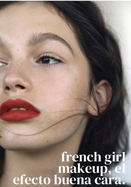 French girl Makeup efecto buena cara