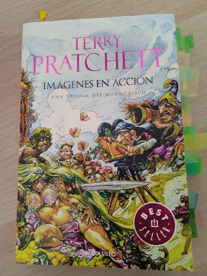 Saga Mundodisco, libro X: Imágenes en acción, de Terry Pratchett